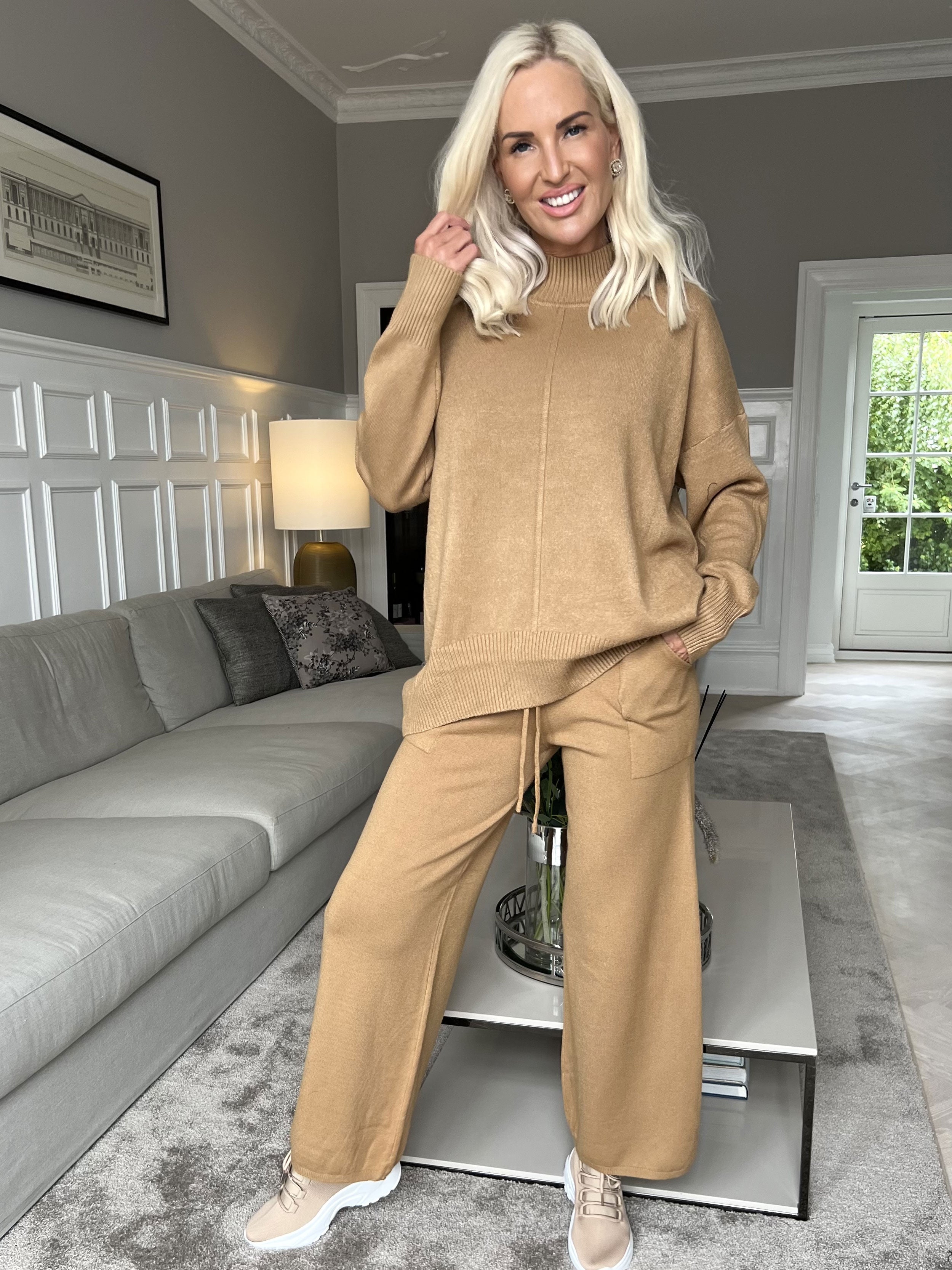 Feodora - Blødt simpelt striksæt